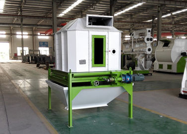 Big Capacity Pellet Cooling System Stainless Steel For Complete Feed Pellet Line