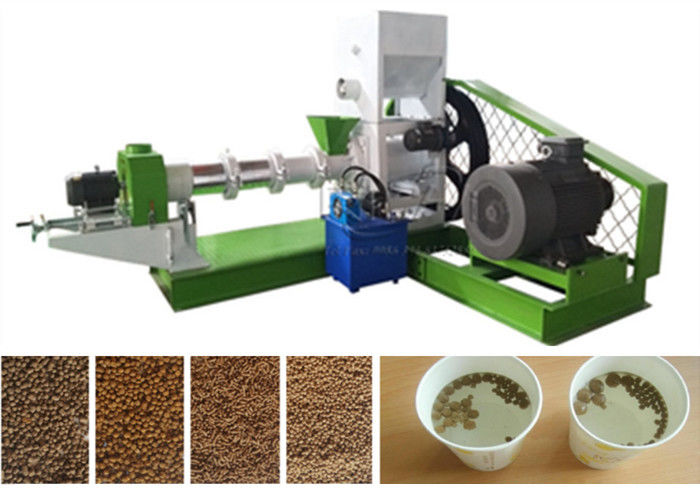 2t Floating Fish Feed Extruder Machine For Floating Fish Feed Pellet Factory