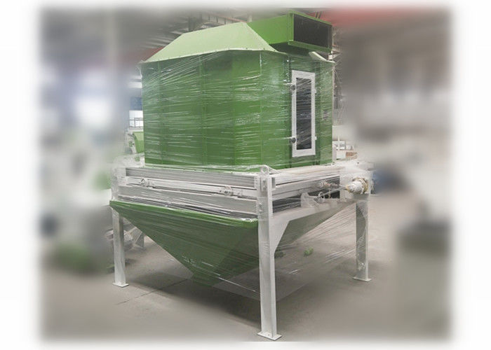 Animal Counterflow Pellet Cooler Octagonal Cooling Bin For Feed / Wood