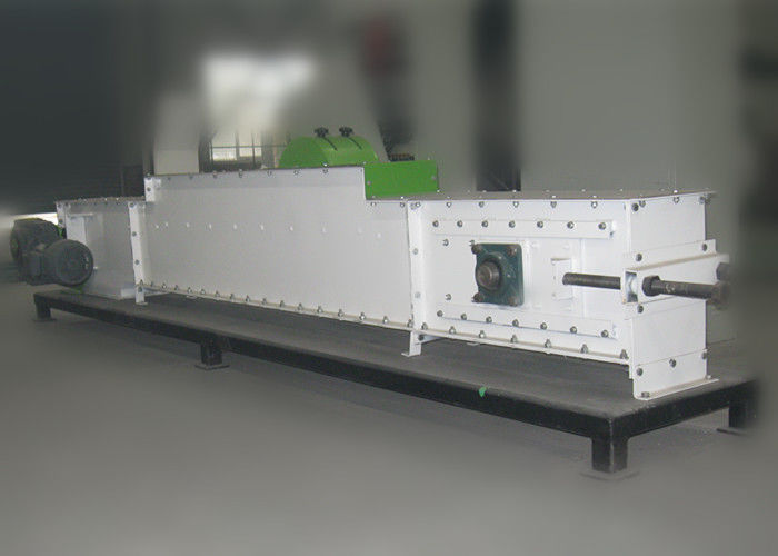 Self Cleaning Screw Transport Belt Conveyors Machine For Horizontal Conveying